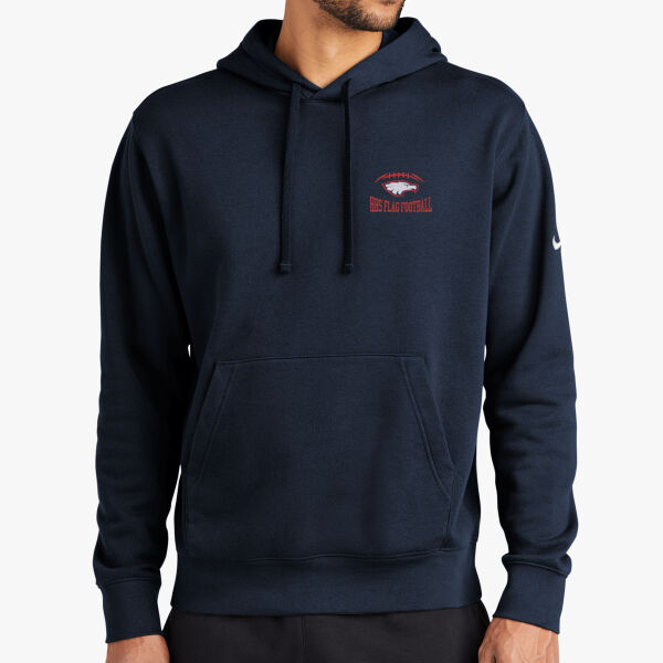 Nike Club Fleece Sleeve Swoosh Pullover Hoodie Thumbnail